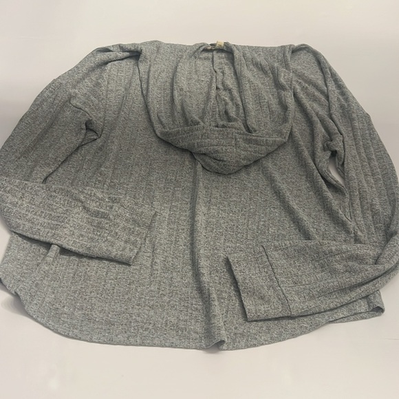 Kori hoodie lightweight gray sweatshirt size large - Picture 5 of 7